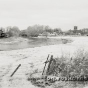 Infrarot s/w Foto – aus England/Dorset zur Weihnachtszeit
