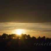Sonnenaufgang in Kempen