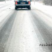 Schnee und Matsch machen Autofahrten zur Schlittenpartie