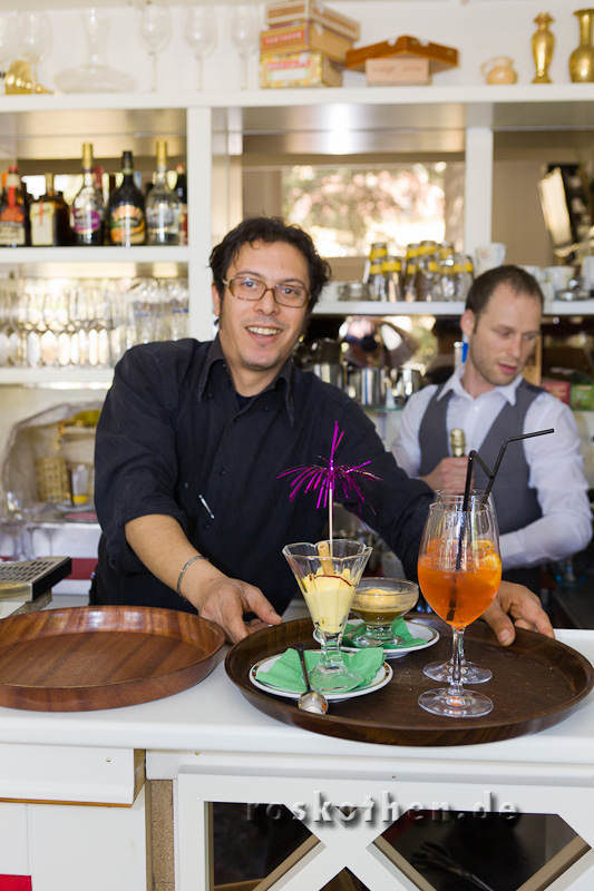 Beste Weine und Getränke wie Hugo oder Aperol Spritzer